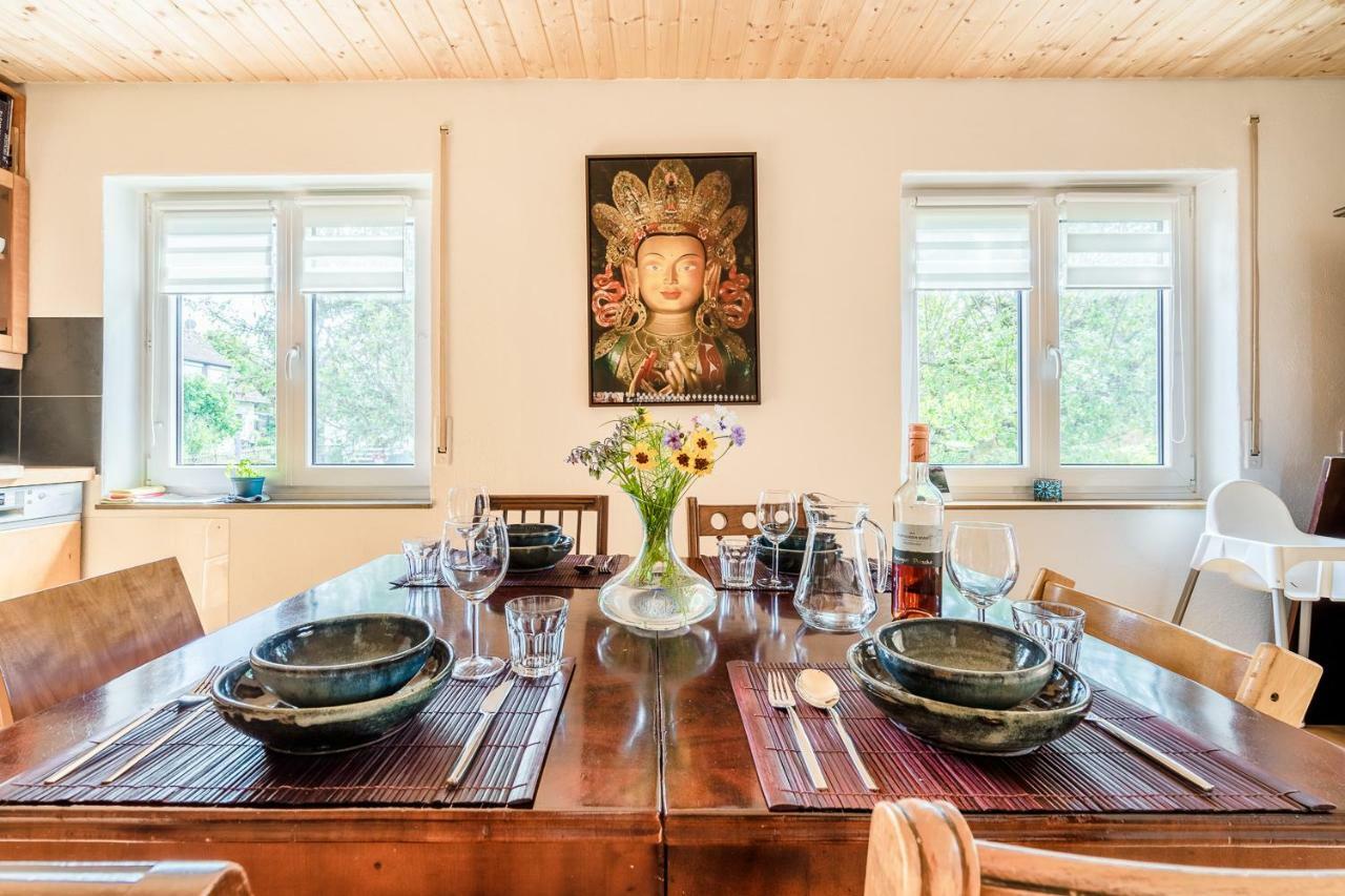 Cosy Family Home - Behagliches Ferienhaus Tuningen Exterior foto